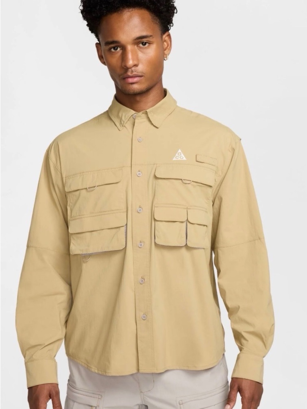 Nike ACG Dri-FIT ADV UV Devastation Trail Long Sleeve Shirt Size Large NWT